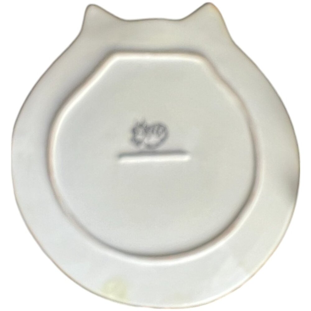 Vtg 2001 NINA LYMAN Hand-Painted Ceramic Cat Plate Large "Cats by Nina" 12.75" D - Picture 13 of 16